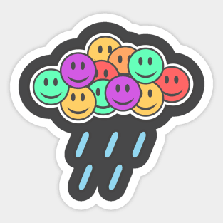 Happy Cloud Sticker